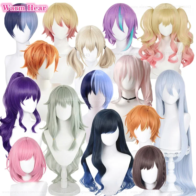 Парики для косплея аниме Kamishiro Rui Tenma Tsukasa Saki Aoyagi Toya Akiyama Mizuki Asahina Mafuyu Yoisaki Kanade ootory Emu