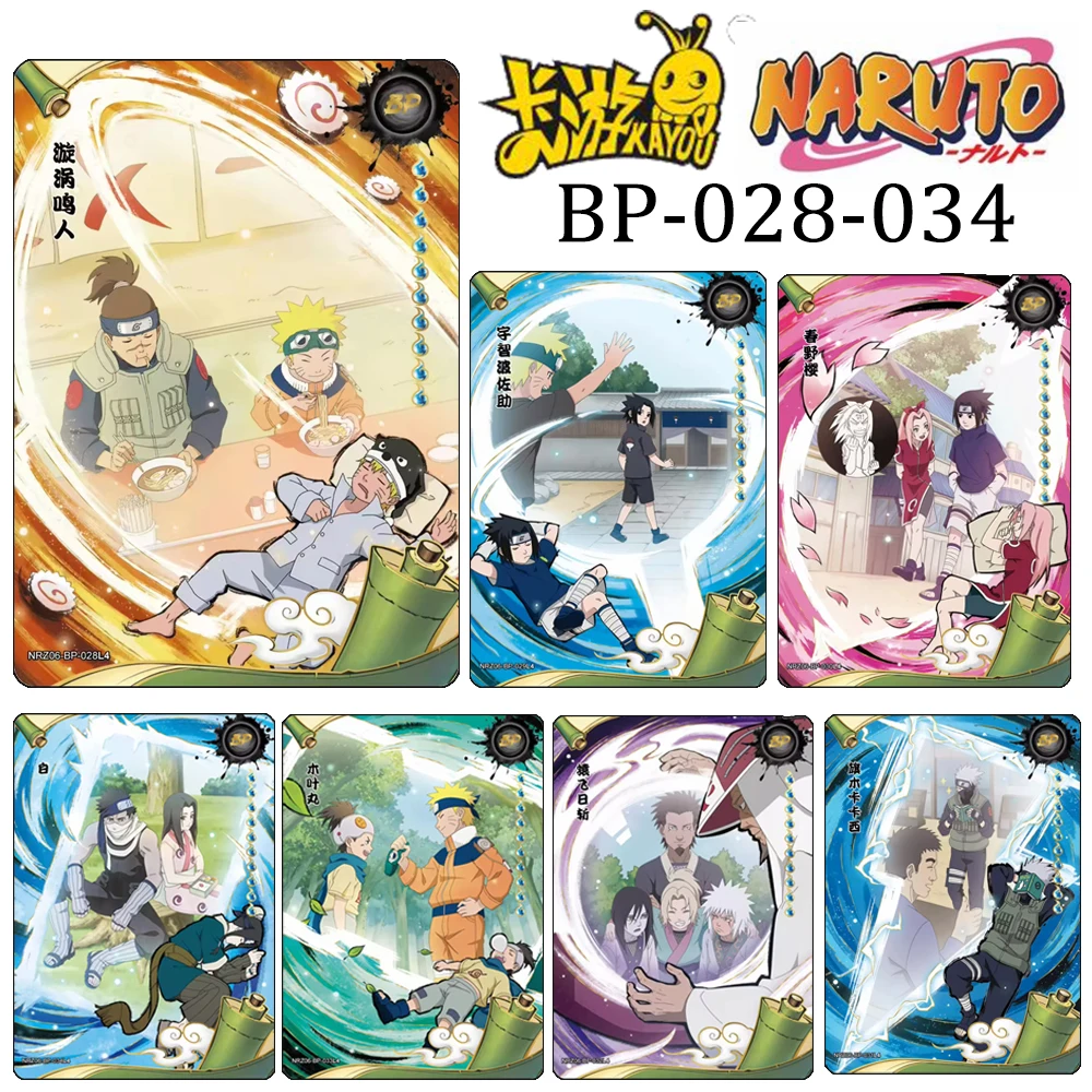 Наруто KAYOU BP Haruno Sakura Sarutobi Hiruzen Hatake Kakashi Преломление Блестящая коллекционная