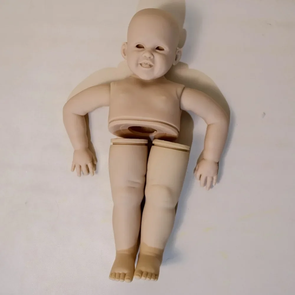 30-дюймовый комплект куклы реборн Mia Unfinished Unpainted Soft Touch Fresh Color с тканевым телом и