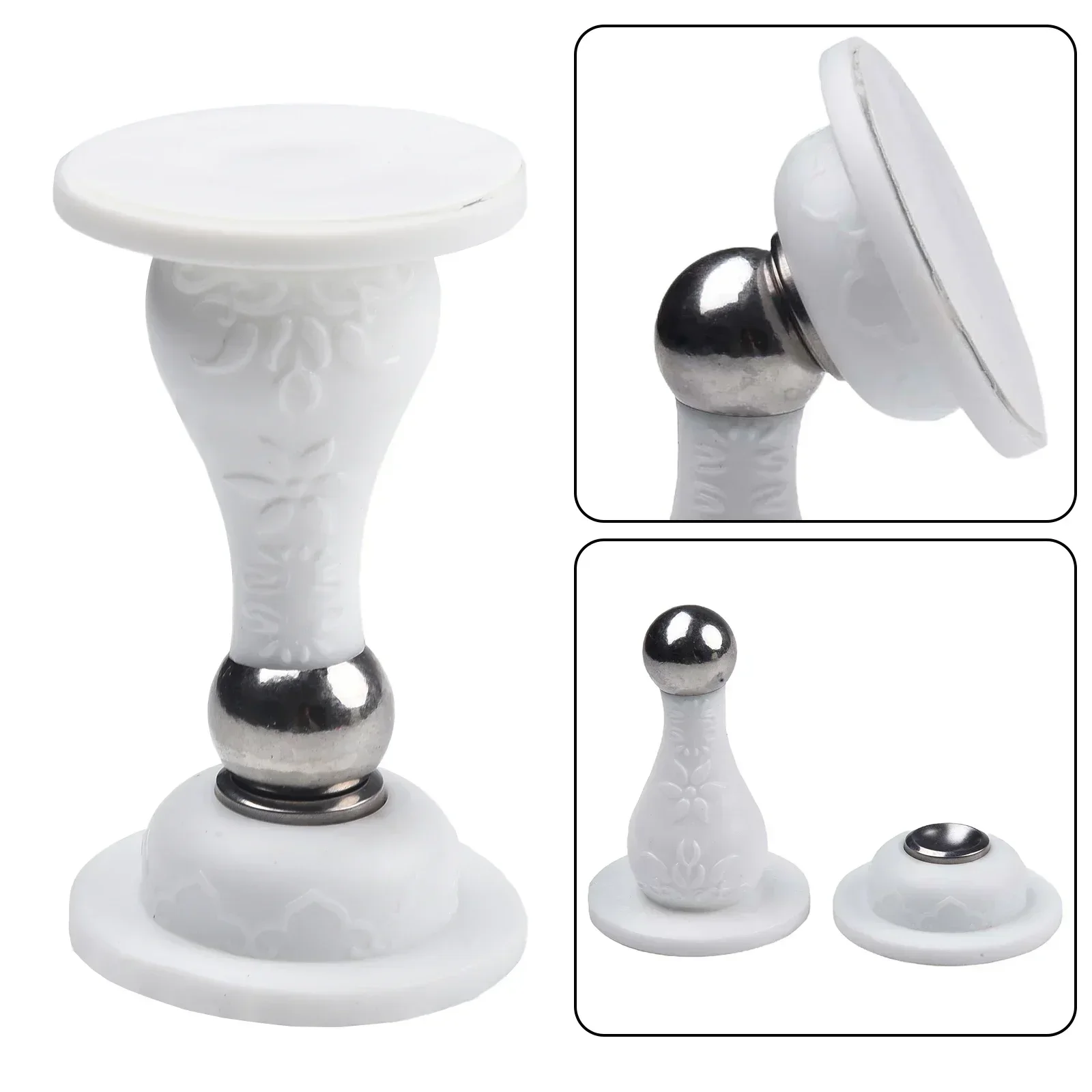 Высококачественный дверной держатель из нержавеющей стали без сверления и