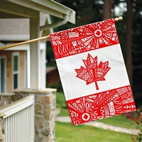 garden flag yard decor household hanging flag canadian native decor house outdoor yard decorations