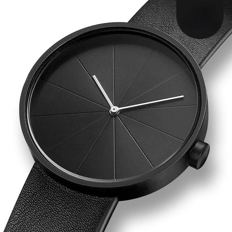 

Часы наручные мужские кварцевые, модные простые водонепроницаемые деловые, автоматические пилотные