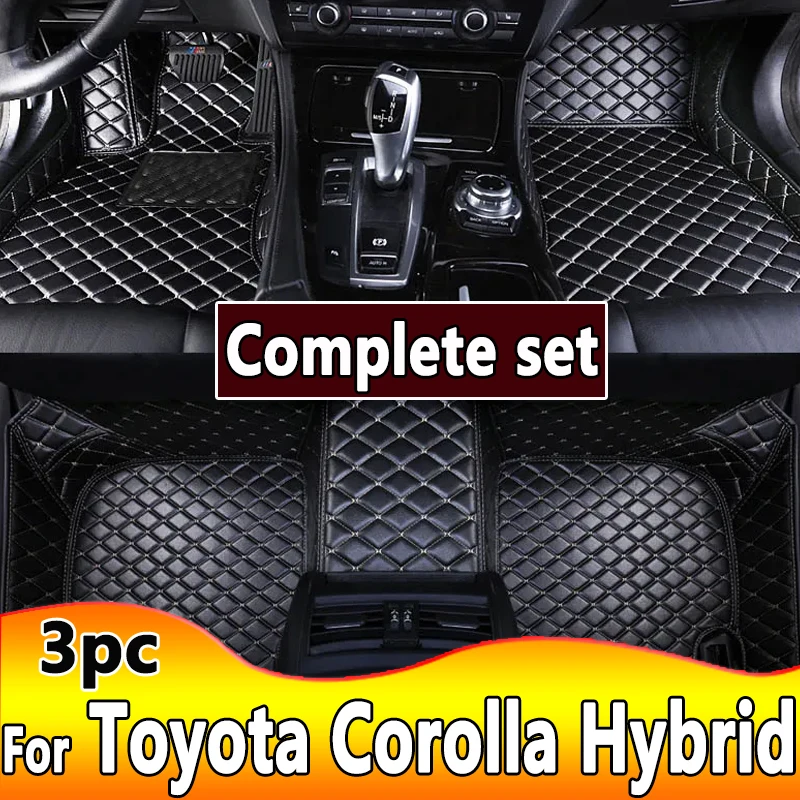

Для Toyota Corolla Hybrid 2023 2022 2021 2020 2019 автомобильные коврики интерьерные аксессуары кожаный Стайлинг Водонепроницаемая Замена