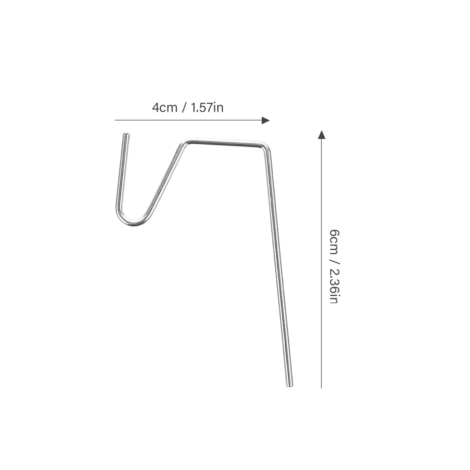 50 шт. легкий крючок крючки для желоба фея фонарей уличные рождественские вешалки