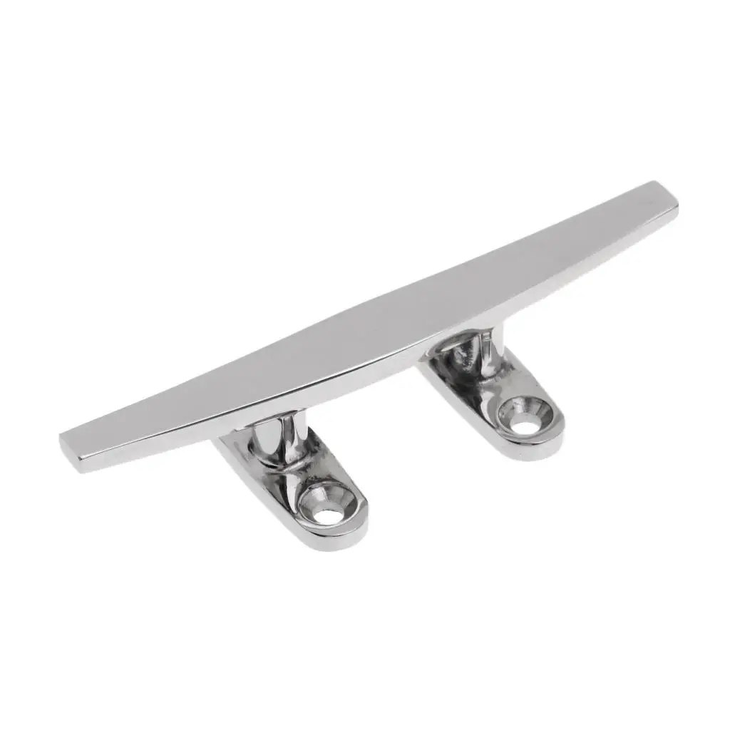 

6 Stainless Steel Heavy Duty Hollow Boat deck pier Rope Cleat