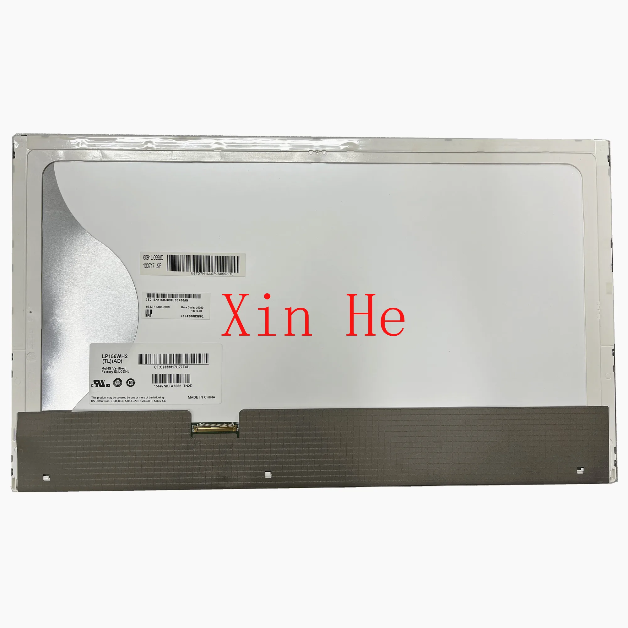 

LP156WH2-TLAD fit LP156WH2-TLR1 B156XW02 V.6 LP156WH4-TLN1 N156BGE-L21 L11 LTN156AT24 B156XTN02.0 B156XTN02.1 LVDS 40 Pins