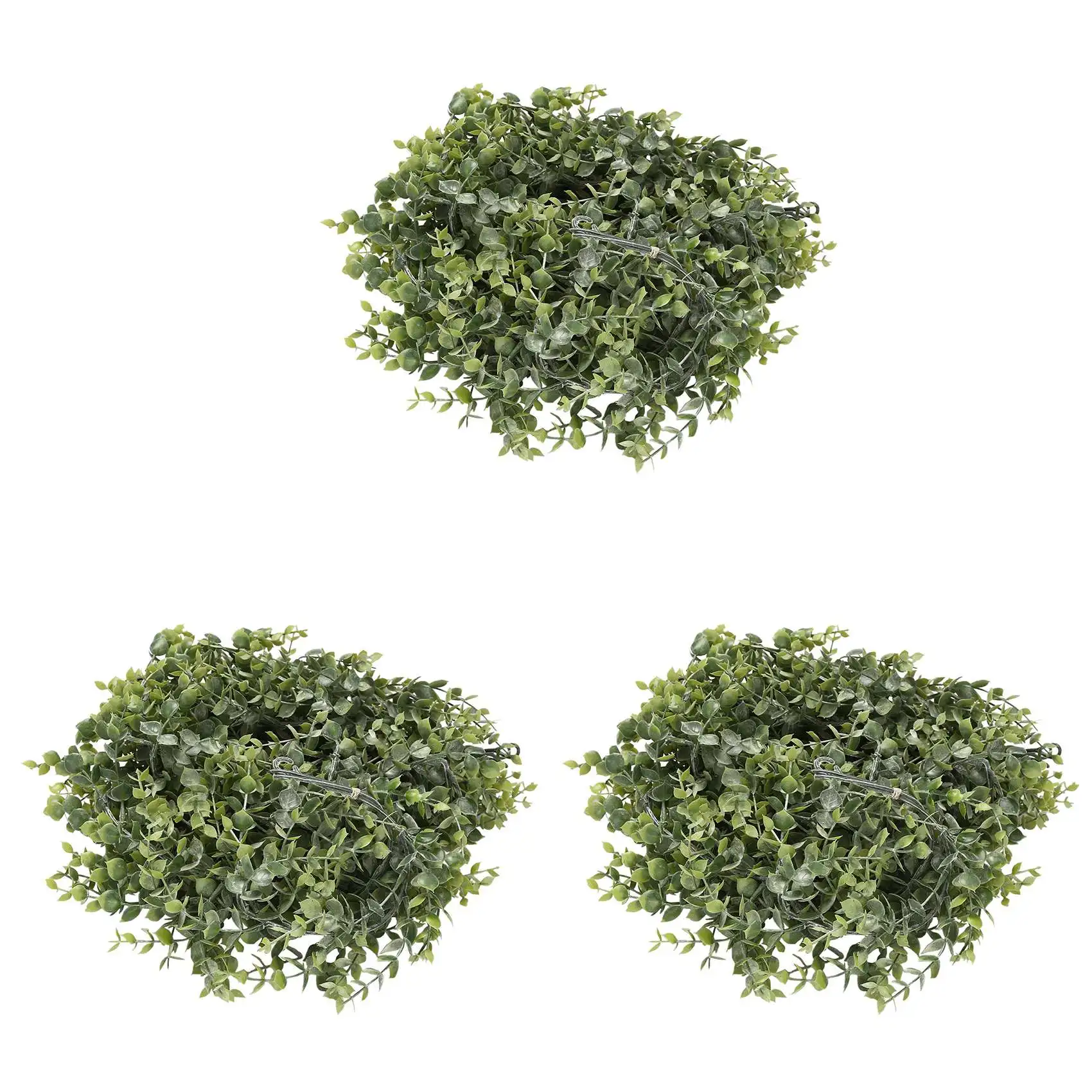 

9 Pack Artificial Garland Artificial Vines Faux Eucalyptus Greenery Garland Wedding Backdrop Arch Wall Decor 6 Feet