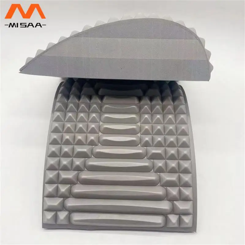 

Lumbar Support Massager Blue Reduce Pressure On The Lower Back Helps Alleviate Fatigue Easy To Operate Neck Shoulder Stretcher