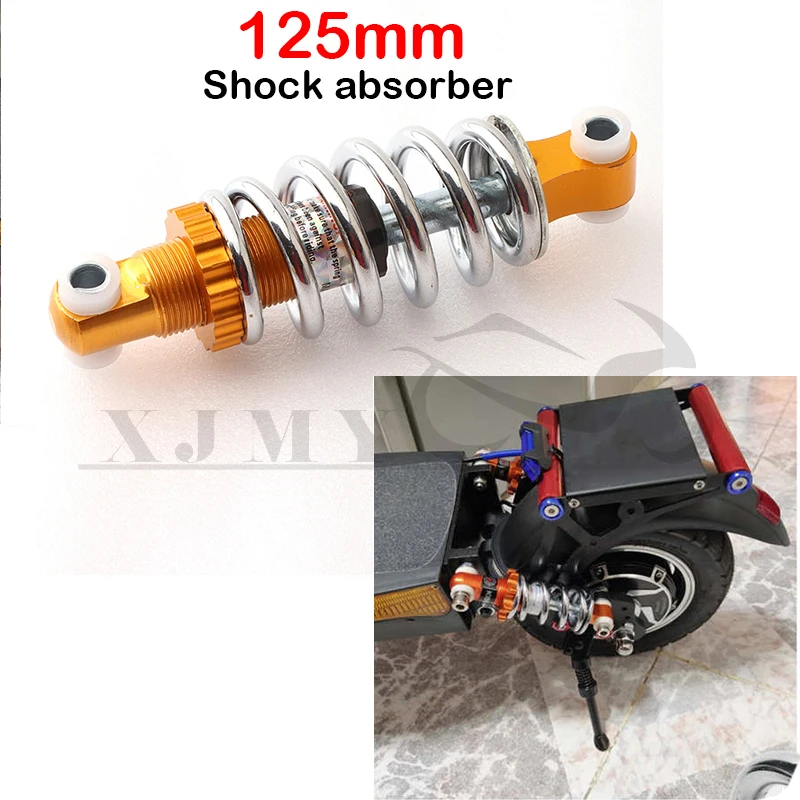 

49cc mini trot motorcycle shock absorber damping pitch 125MM 400LB/IN plated spring