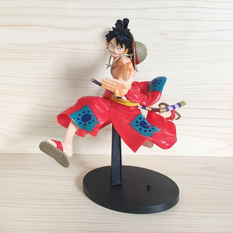 

20CM Anime One Piece Action Figure PVC Luffy New Action Collectible Model Decorations Doll Children Toys for Kids Birthday Gift
