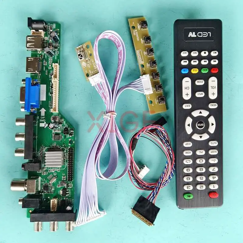 Для LP156WF2-TLA1 15 6 &quotэкран ноутбука 1920x1080 USB/DHMI/VGA/AV DVB-T/C LVDS 40Pin плата драйвера