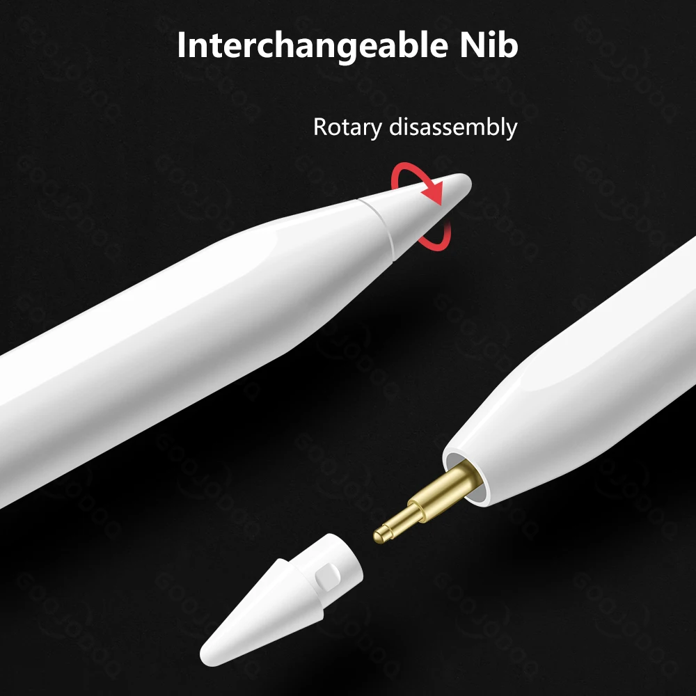 Карандаш для iPad 2018-2022 Apple Pencil 2 1 с отклонением от наклона ладони в стилус телефона