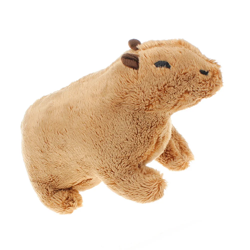 

Toy Stuffed Plush Capybara Animal Toyscartoon Children Kids Cute Figure Wild Figurine Adorablecrawling Simulation Soft Super