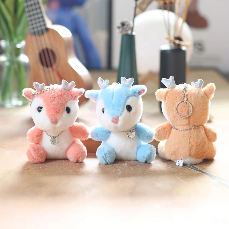 Интернет-знаменитости милый кулон с оленем плюшевая игрушка мультяшная книжная