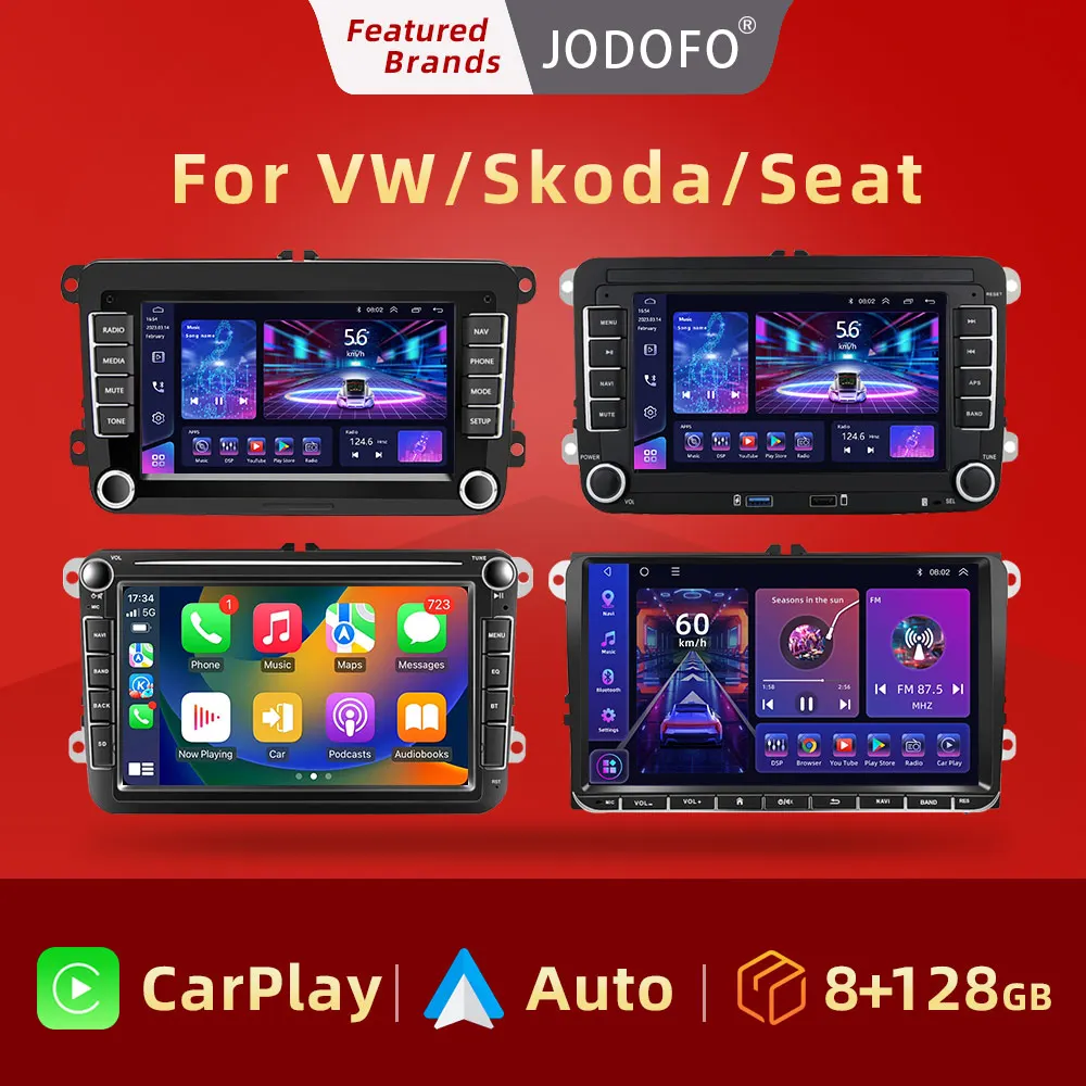 Jodofo Car Radio Multimedia Player For VW Volkswagen Polo/Ti