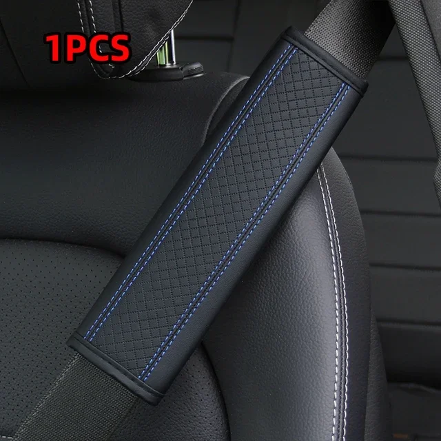 

Аксессуар Для Автомобильного Ремня Безопасности Из Искусственной Кожи, Дышащая Защита, Наплечная Накладка, Авто Интерьер