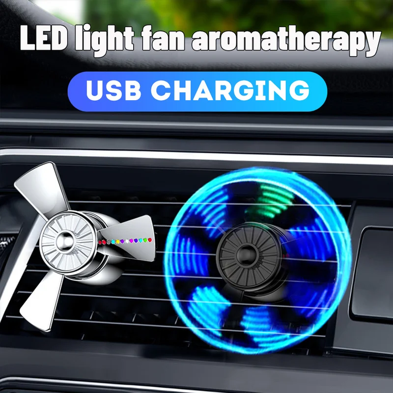 

Car Air Freshener Car Atmosphere Lamp Aroma Diffuser Air Outlet Perfume Long-lasting Car Incense Clip Diffuser Solid Car Perfume
