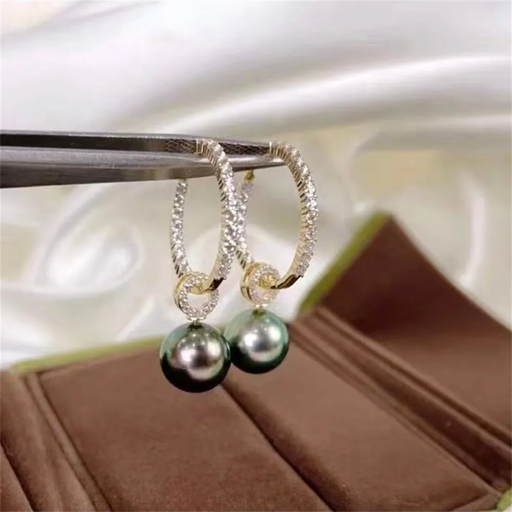 

Серьги-гвоздики из серебра 925 пробы с жемчугом, 8-12 мм