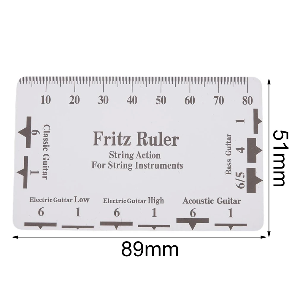 

Luthier Tool Guitar Rulers Silver/White String Height Ruler T-shaped Rulers 7.25Inch-20Inch Stainless Steel High Quality