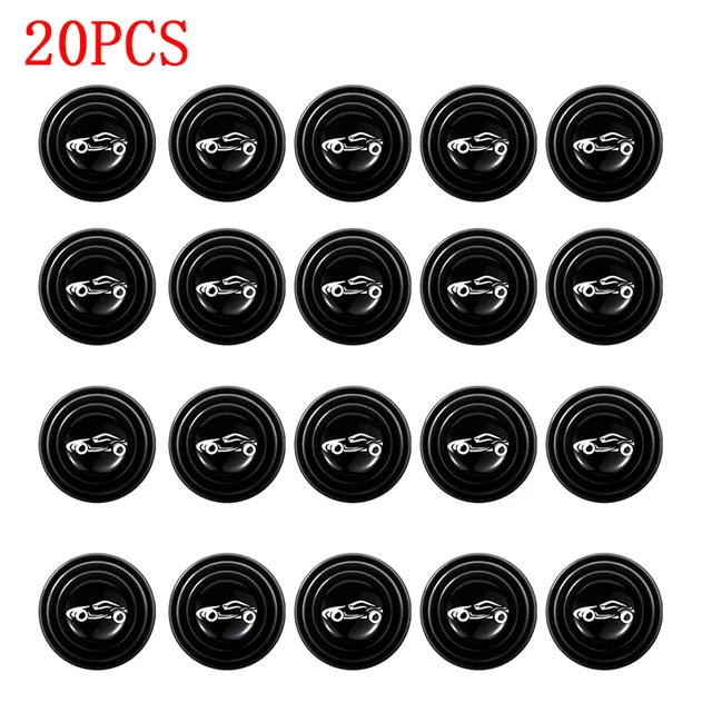 

Звукоизоляционная прокладка для багажника автомобиля 20 шт./лот, универсальная амортизирующая прокладка для автомобильной двери, Противоударная утолщенная подушка для VW, наклейки