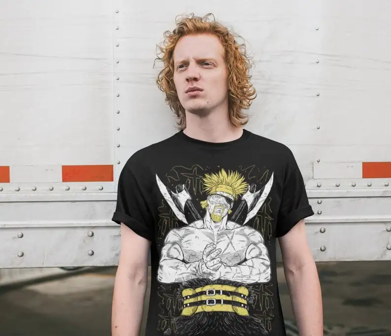 Футболка унисекс с рисунком из аниме Thorfinn Son of Thors рубашка манги и викингов