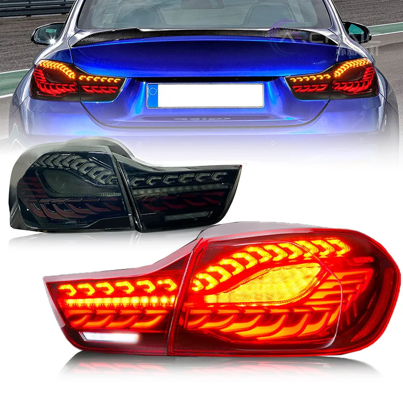 

4 серии F32, F33, F36, F80 задний фонарь, шкала всего дракона, ажурная концепция для BMW B 13-20 лет МВт