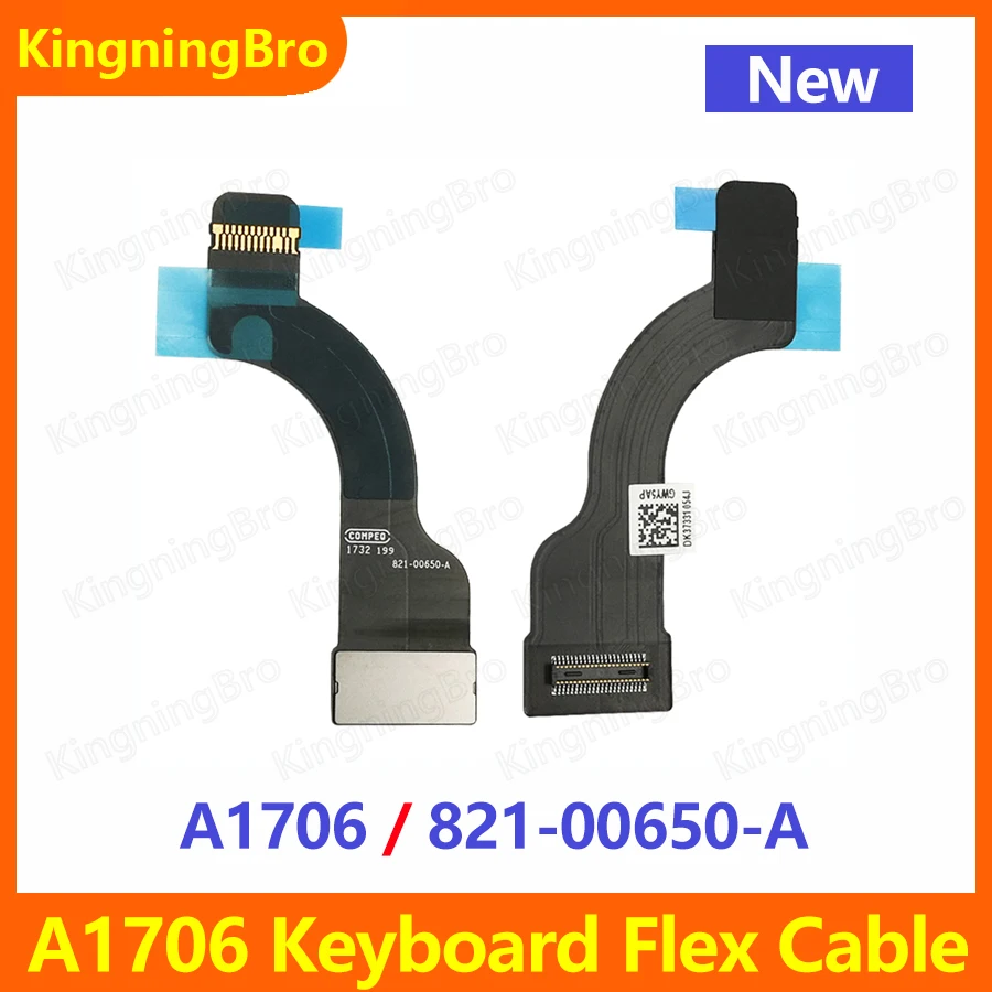 

New A1706 Keyboard Flex Cable 821-00612-A For Macbook Pro Retina 13" A1706 Keyboard Cable 2016 2017 Years