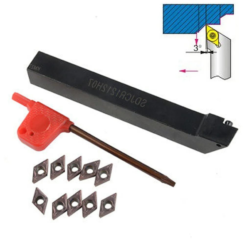 Эффективный держатель токарного станка SDJCR1212H07 для получистовой отделки и + 10