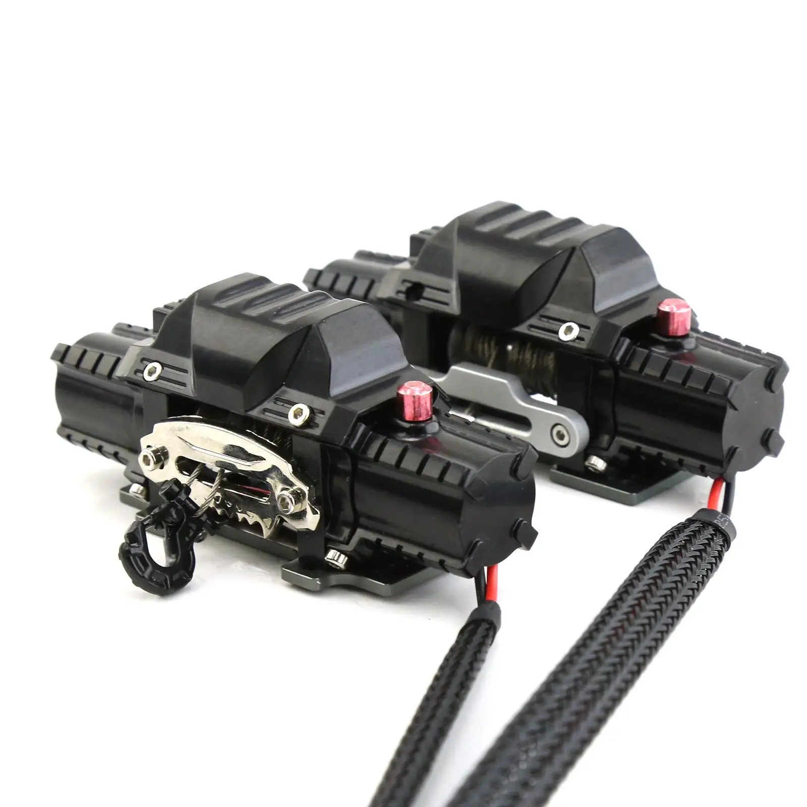 

1/10 RC Crawler Winch Upgrade for SCX10 90046 D90 W90 RC Hobby Car Crawler