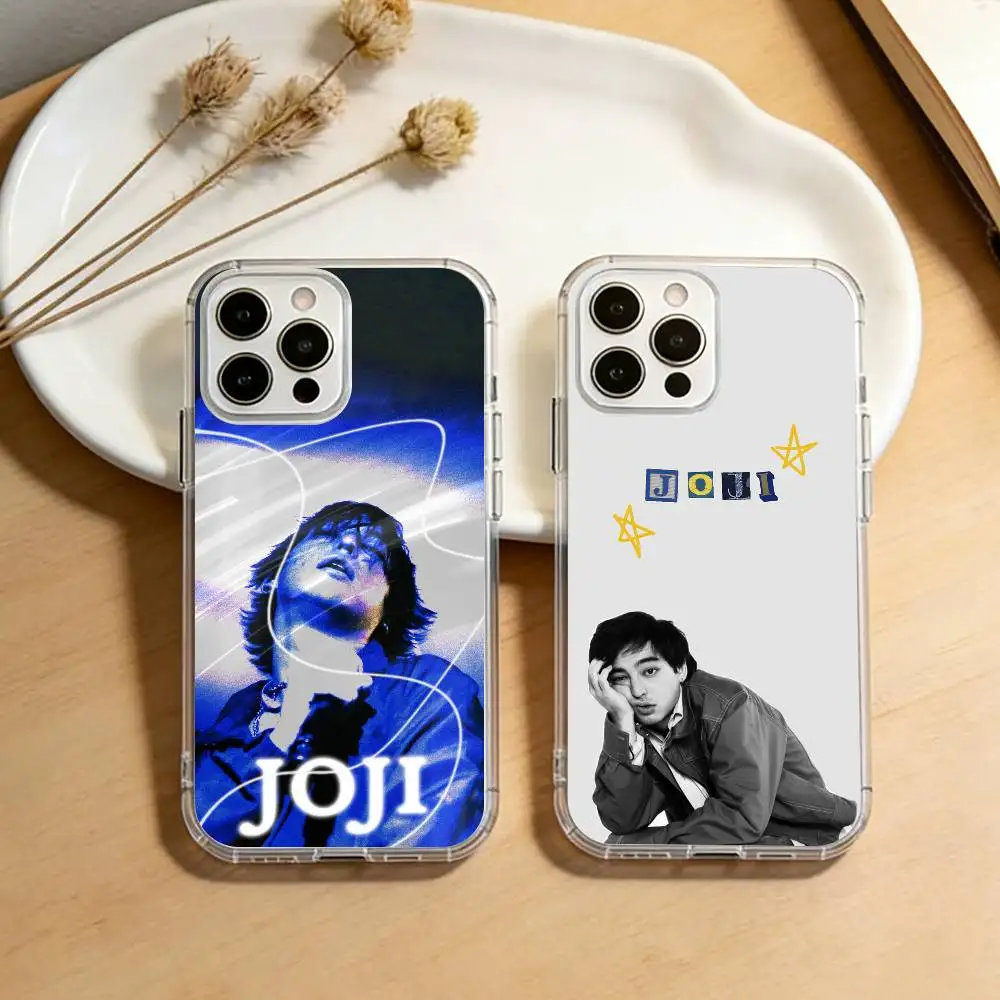 Фото Чехол для телефона Singer J-Joji Smithereens для iPhone 17 16 15 14 13 12 11 Mini Pro Max Plus, прозрачный чехол. №1
