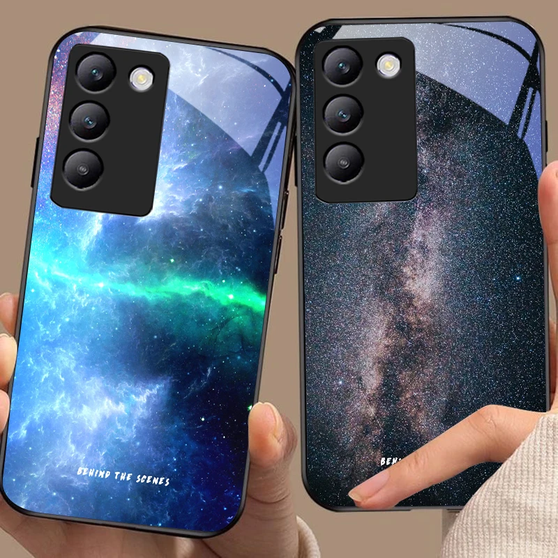 Космический пейзаж бонус для Y72 33S 11 03 36 96 Lite 35 16 Iqoo 12 V40 SE 5G 29 40 21 30 X80 Pro Vivo Чехол