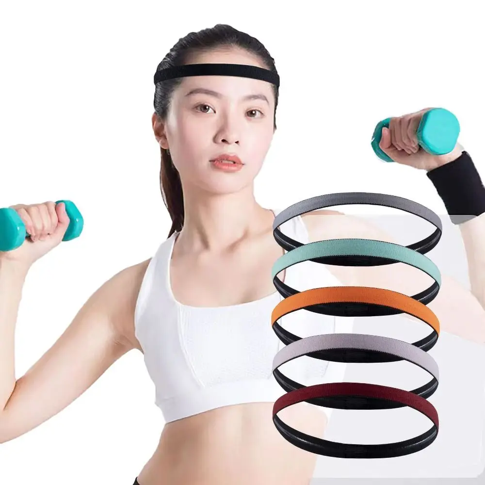

Fitness Hair Accessories Sports Sweatband For Gym Stretch Sweatband Sports Headband Unisex Headband Yoga Hair Bands