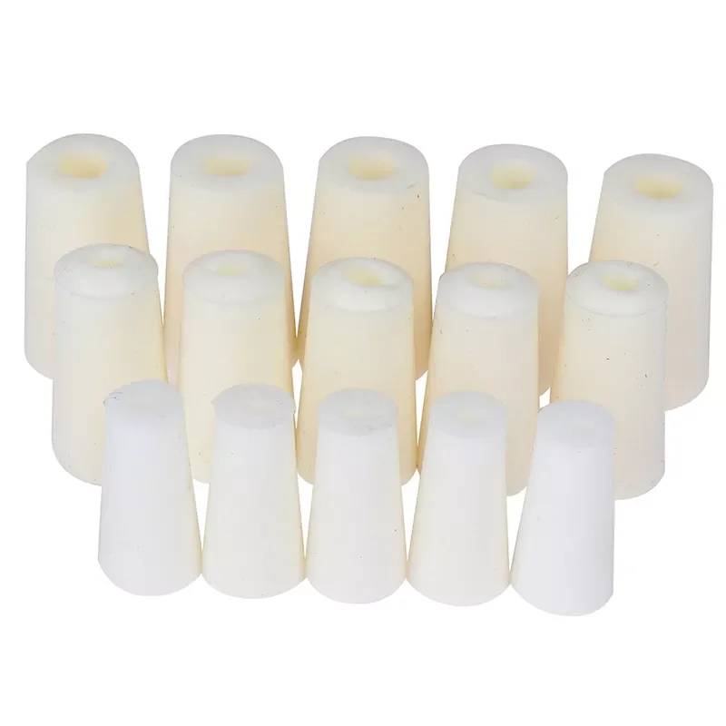 

5pcs Silicone Cap Laboratory Test Tube Plug Wine Plug Shut-closing Valve Hole