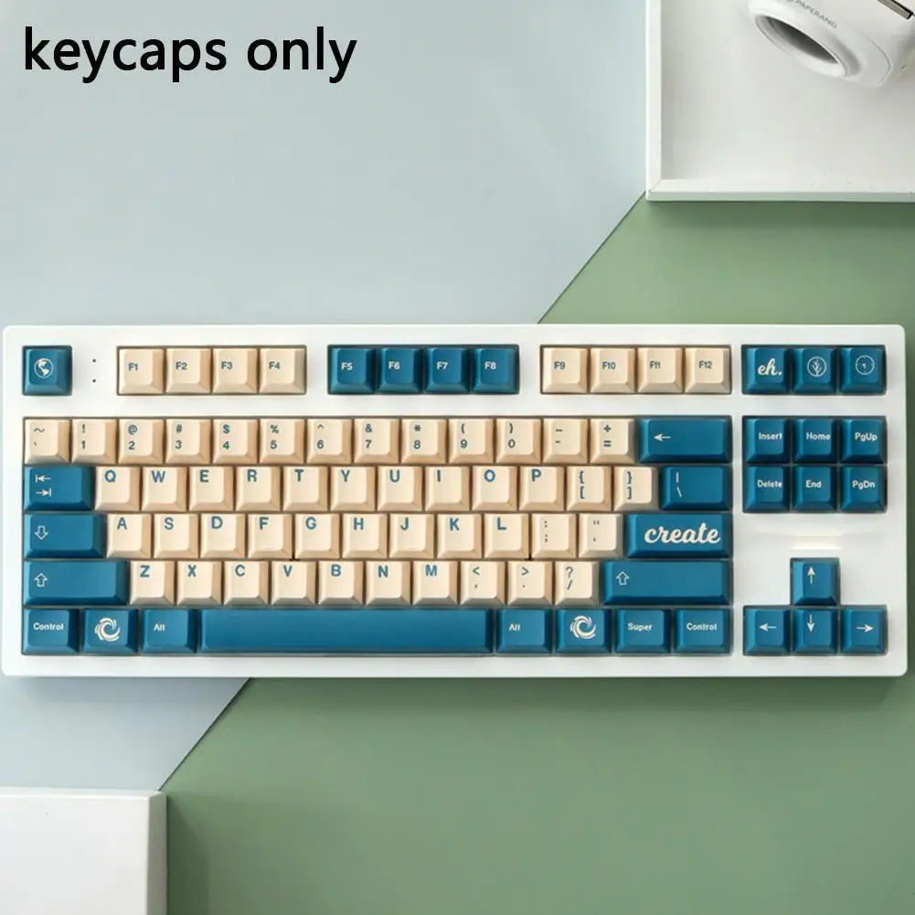 

Клавиатура Механическая с 125 клавишами для GMK Earth Tones, 61 64 68 84 89