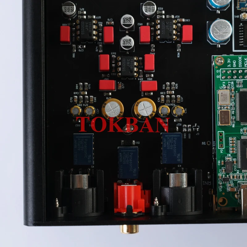 Усилитель для домашнего кинотеатра Tokban DA68 ES9068 ЦАП декодер USB Bluetooth 5.1 APTX-HD HIFI Audio