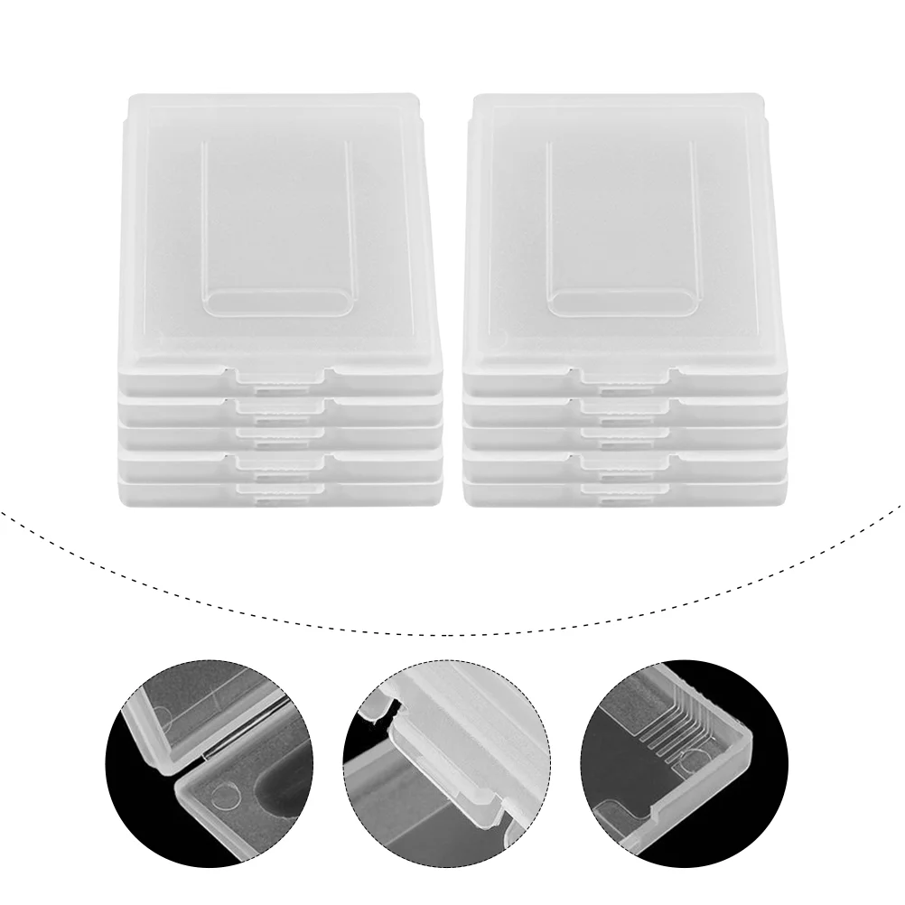 

10pcs Multifunction Game Cards Storage Cases Game Cards Storage Box Organizer