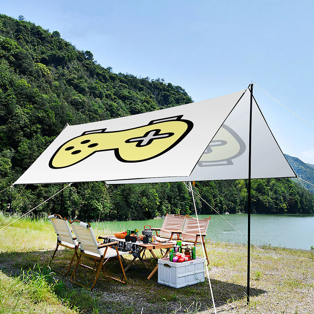 Водонепроницаемый навес с защитой от ультрафиолета портативная и легкая