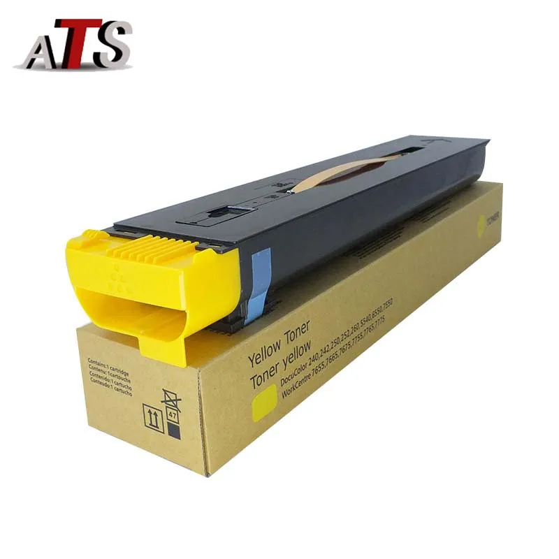 4 шт./комплект тонер-картриджи для Xerox DC 240 250 252 242 260 5540 6550 WorkCentre 7550 7765 7755 7655 7665 -
