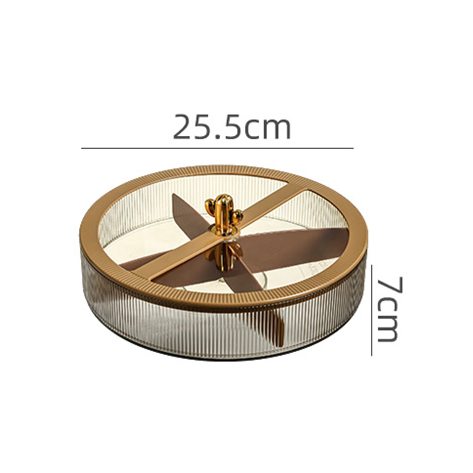 

МагиДел вращающийся поднос для закусок пластик