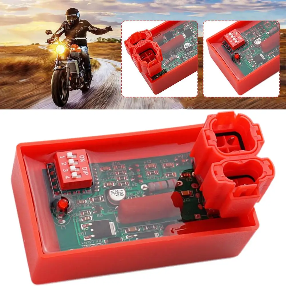 Гоночный CDI для XLR125 XL125 Титанов 92-02 KS ML125 97-02 ограничение скорости AC 6PIN 4000-12000RPM CBX200