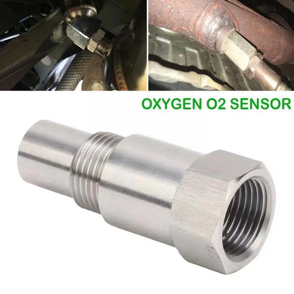 

Universal Extension Filter Oxygen O2 Sensor Connector Spacer Internal Steel Stainless Parts Thread M18x1.5 Auto Adapter Ext M5H3