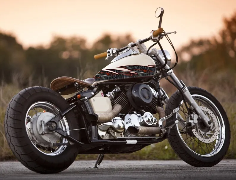 

Motorcycle Sticker Racing Decal Tribal Crotch Rocket Wrap Weapon Bicycle Vinyl Tribal Chopper Graphics 3D Graphics