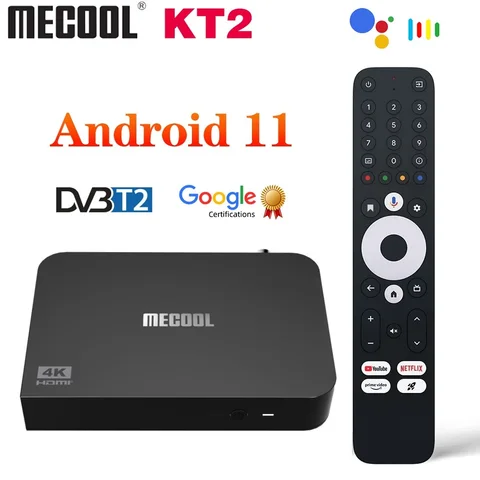 Mecool KT2 DVB-T2 Android 11 ТВ-приставка