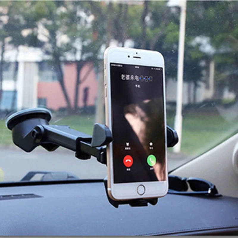 Car Suction Cup Phone Holder Dashboard Windscreen Mount Auto GPS Navigation Bracket CellPhone Stand for IPhone Xiaomi | Автомобили и
