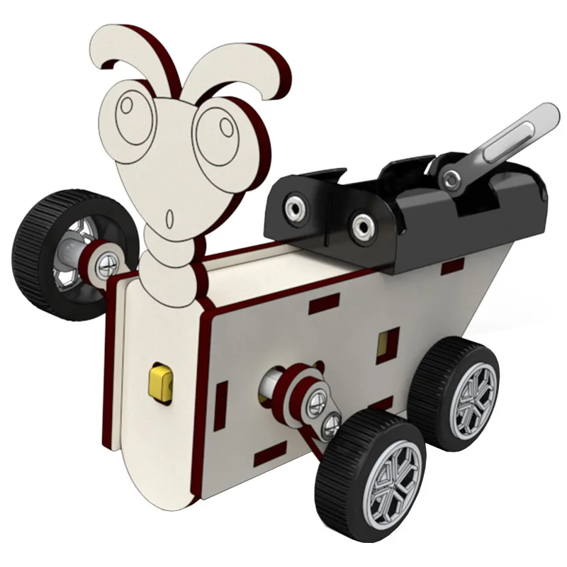 DIY бионический рептилий Робот Модель STEM Kit дети технология наука игрушки