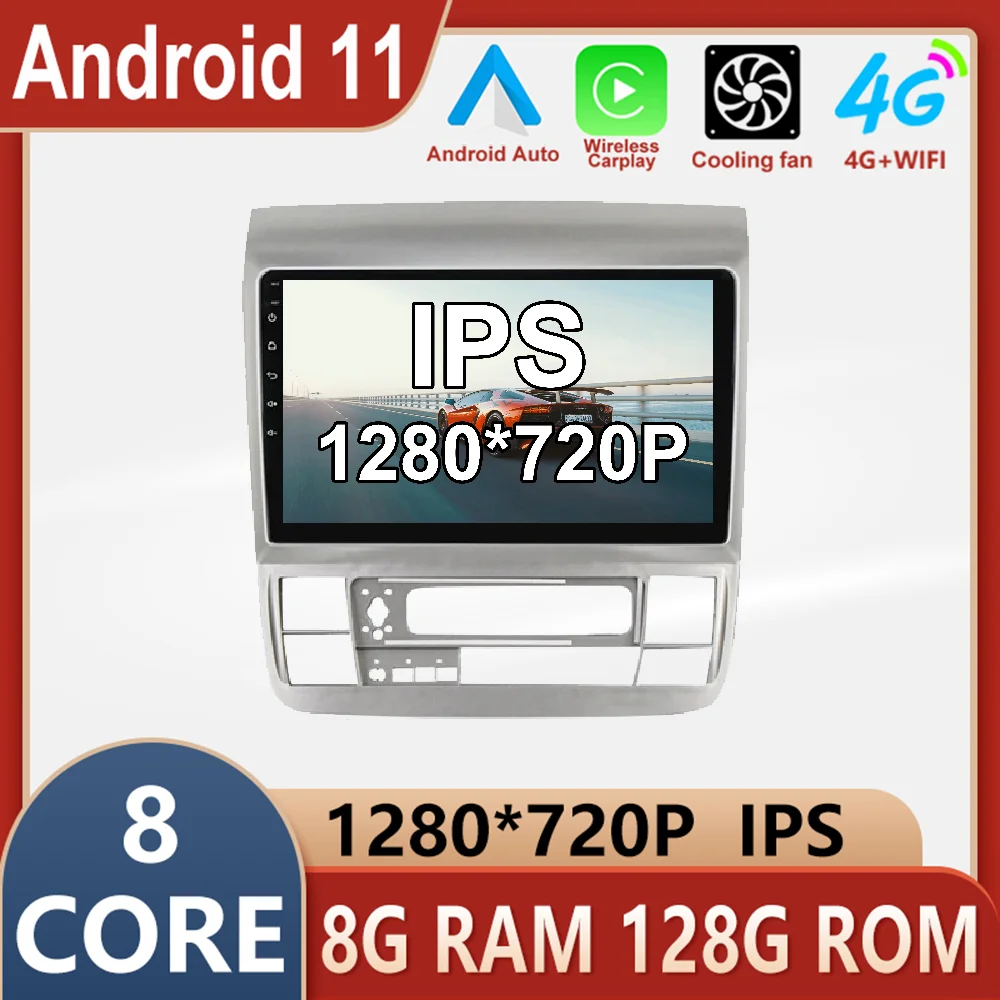 Android 11 для Toyota Alphard 2002-2009 автомобильный радиоприемник стерео Мультимедийный