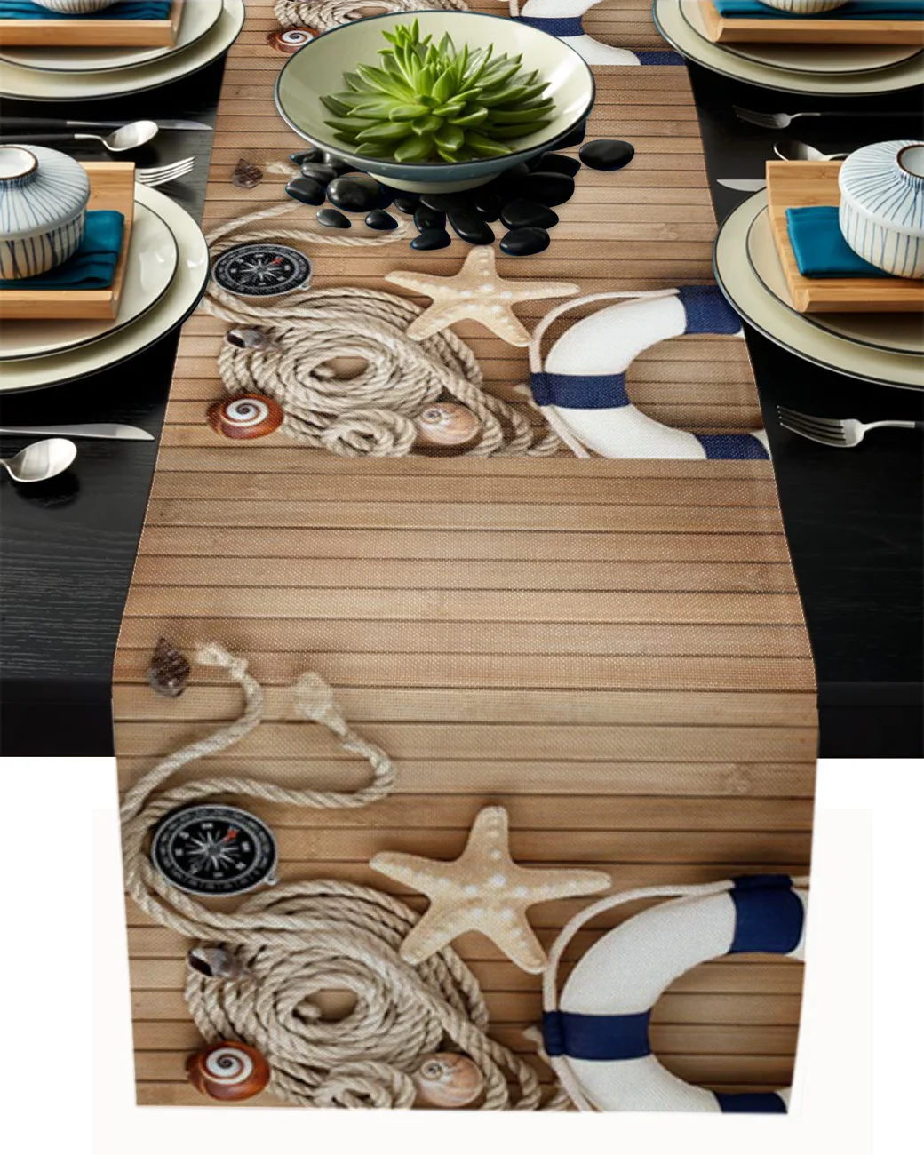

Starfish Planks Summer The Sea Tablecloth Table Runner Decoration Home Decor Dinner Table Decoration Table Decor