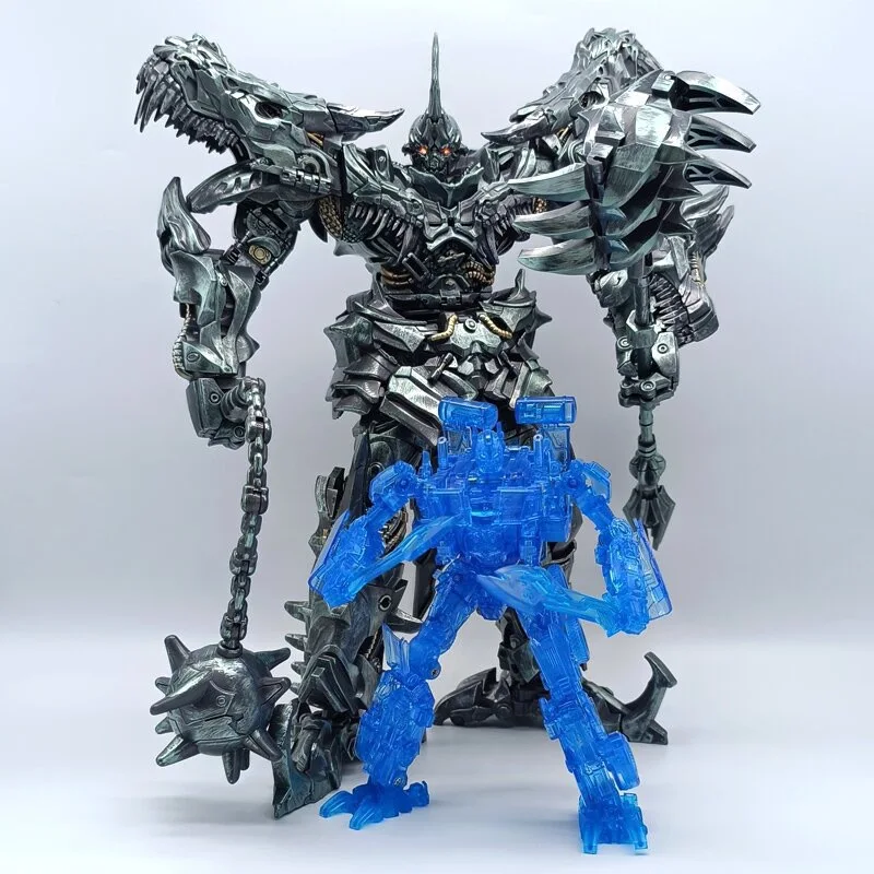 Фото Фигурка-трансформер Grimlock с командиром OP (Baiwei TW1101 TW-1101) из серии фильмов, KO SS07, модель робота, игрушка, подарок №3