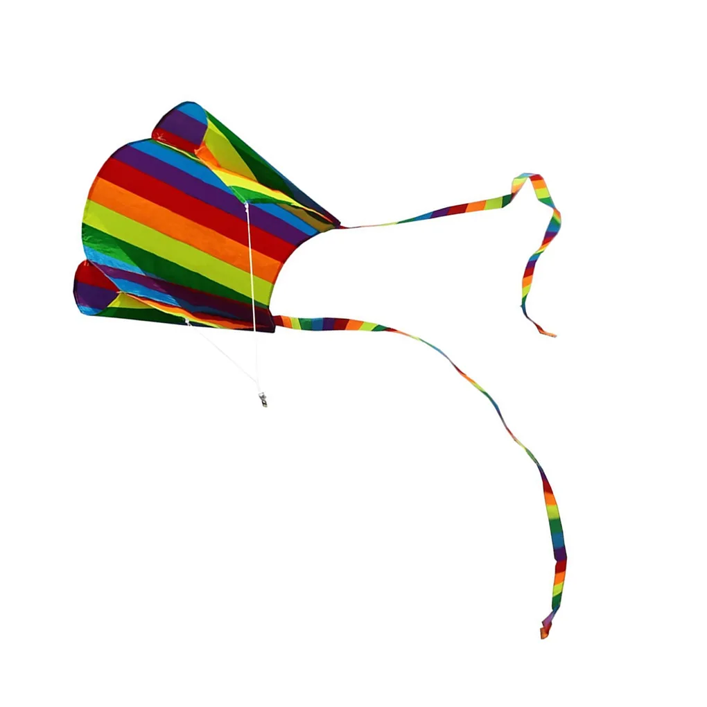 

Rainbow Parafoil Kite Polyester Ripstop Flying Kite Kid Adult Outdoor Flying Toy Flower
