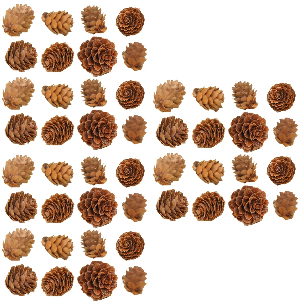 

Pine Christmas Cones Cone Ornaments Crafts Hanging Ornament Pinecones Dried Decoration Classic Tree Decor Simulated Keyrings